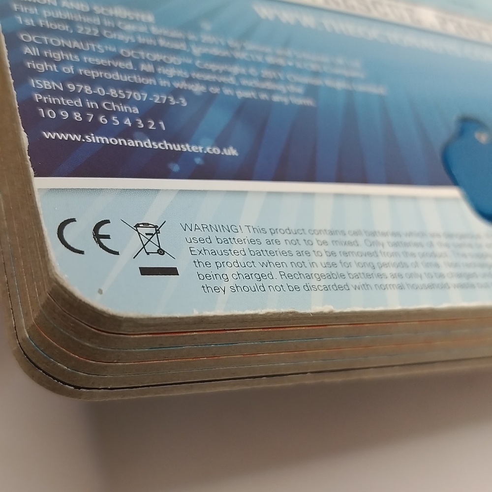 Octonauts Meet The Crew Board Book With Sounds UK 2011 RARE COLLECTIBLE - Picture 14 of 17